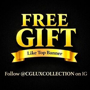 FREE GIFT @CGLUXCOLLECTION ON IG
